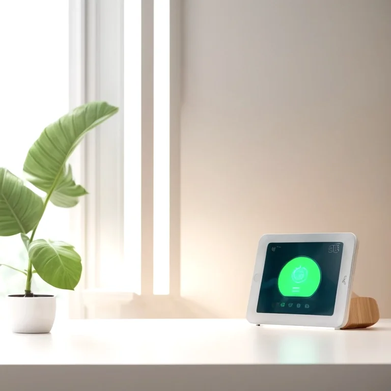 Energieeffizientes KI-Gerät im Haushalt